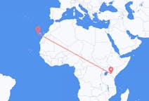 Flights from Nairobi, Kenya to Valverde, Spain