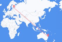 Flyg från Gold Coast, Australien till Sankt Petersburg, Ryssland