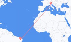 Flights from Serra Talhada, Brazil to Bologna, Italy