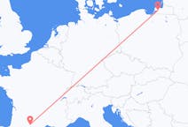 Flights from Kaliningrad, Russia to Toulouse, France