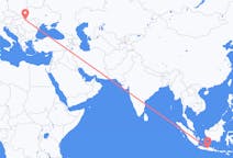 出发地 印度尼西亚三寶瓏目的地 罗马尼亚薩圖馬雷的航班