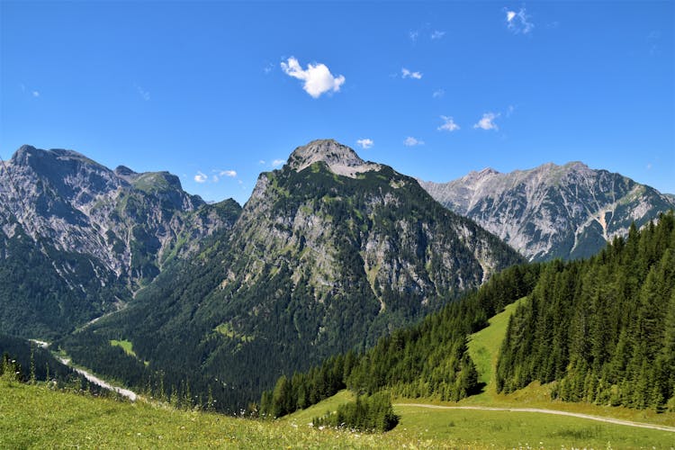 Karwendel Mountain in Austria.