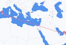 来自阿拉伯联合酋长国出发地 杜拜目的地 西班牙帕尔马的航班