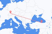 Flights from Ordu to Zurich