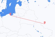 Fly fra Kursk til Gdańsk