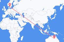 Flights from Mount Isa to Gothenburg
