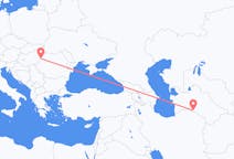 Vluchten van Asjchabad, Turkmenistan naar Oradea, Roemenië