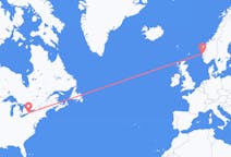 Flights from Buffalo to Bergen