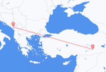 Flights from Podgorica to Diyarbakir
