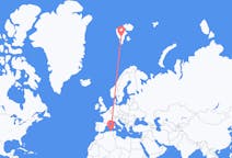Flyg från Jijel, Algeriet till Svalbard, Algeriet