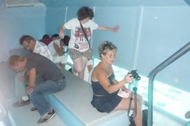 Katamaraani Cala Murtrassa Super Underwater Visionilla