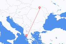 Vluchten van Suceava, Roemenië naar Preveza, Griekenland