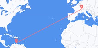 Flights from Aruba to Switzerland