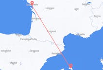 Fly fra Menorca til La Rochelle
