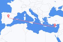 Vluchten van Paphos naar Madrid