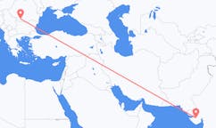 Flights from Rajkot, India to Craiova, Romania