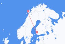 Fly fra Åbo til Svolvær