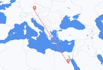 Flyrejser fra Luxor, Egypten til Linz, Østrig