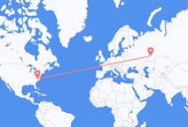 Flights from Raleigh, the United States to Ufa, Russia