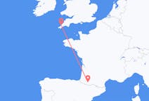 Flights from Newquay, England to Lourdes, France