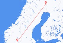 Flights from Oslo, Norway to Pajala, Sweden