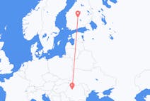Vluchten van Cluj-Napoca, Roemenië naar Jyväskylä, Finland