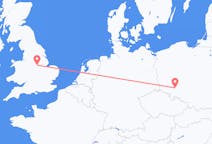 Flights from Wrocław in Poland to Nottingham in England