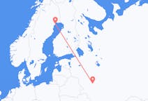 Fly fra Kaluga til Luleå