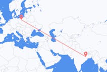 Flights from Ranchi, India to Bydgoszcz, Poland