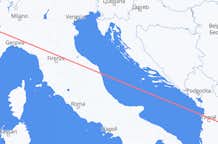 Vols de Turin pour Ohrid