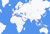 Flyrejser fra Pleiku, Vietnam til Lissabon, Portugal