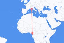 Flyrejser fra Bata, Ækvatorialguinea til Alghero, Italien