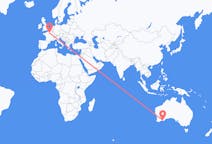 Vluchten van Esperance, New York, Australië naar Parijs, Frankrijk