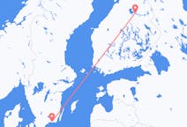 Loty z miasta Kajaani do miasta Ronneby