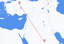 Flyg från Al Qasim, Saudiarabien till Ankara, Turkiet
