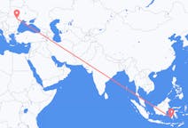 Flug frá Makassar til Iași