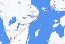 Flights from Turku, Finland to Halmstad, Sweden