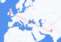 Flyreiser fra Rahim Yar Khan, Pakistan til Belfast, Nord-Irland
