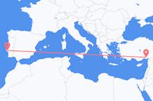 Vluchten van Lissabon, Portugal naar Adana, Turkije