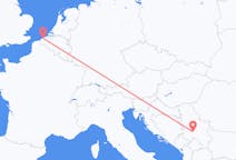 Fly fra Ostend til Kraljevo