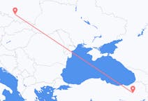 Flyg från Katowice till Erzurum