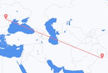 Flyrejser fra Chandigarh, Indien til Bacau, Rumænien