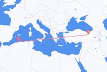 Flights from Algiers to Erzincan