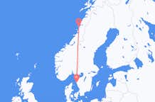 Flights from Sandnessjøen to Gothenburg