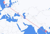 Flyreiser fra Surat Thani-provinsen, Thailand til Stavanger, Norge