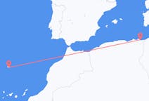 Flyrejser fra Annaba til Funchal