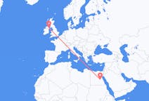 Flyreiser fra Luxor, Egypt til Belfast, Nord-Irland