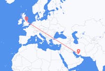 Flights from Lar, Iran to Doncaster, the United Kingdom