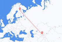 Flug frá Tashkent, Úsbekistan til Kuusamo, Finnlandi