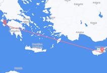 出发地 塞浦路斯出发地 拉纳卡目的地 希腊扎金索斯島的航班